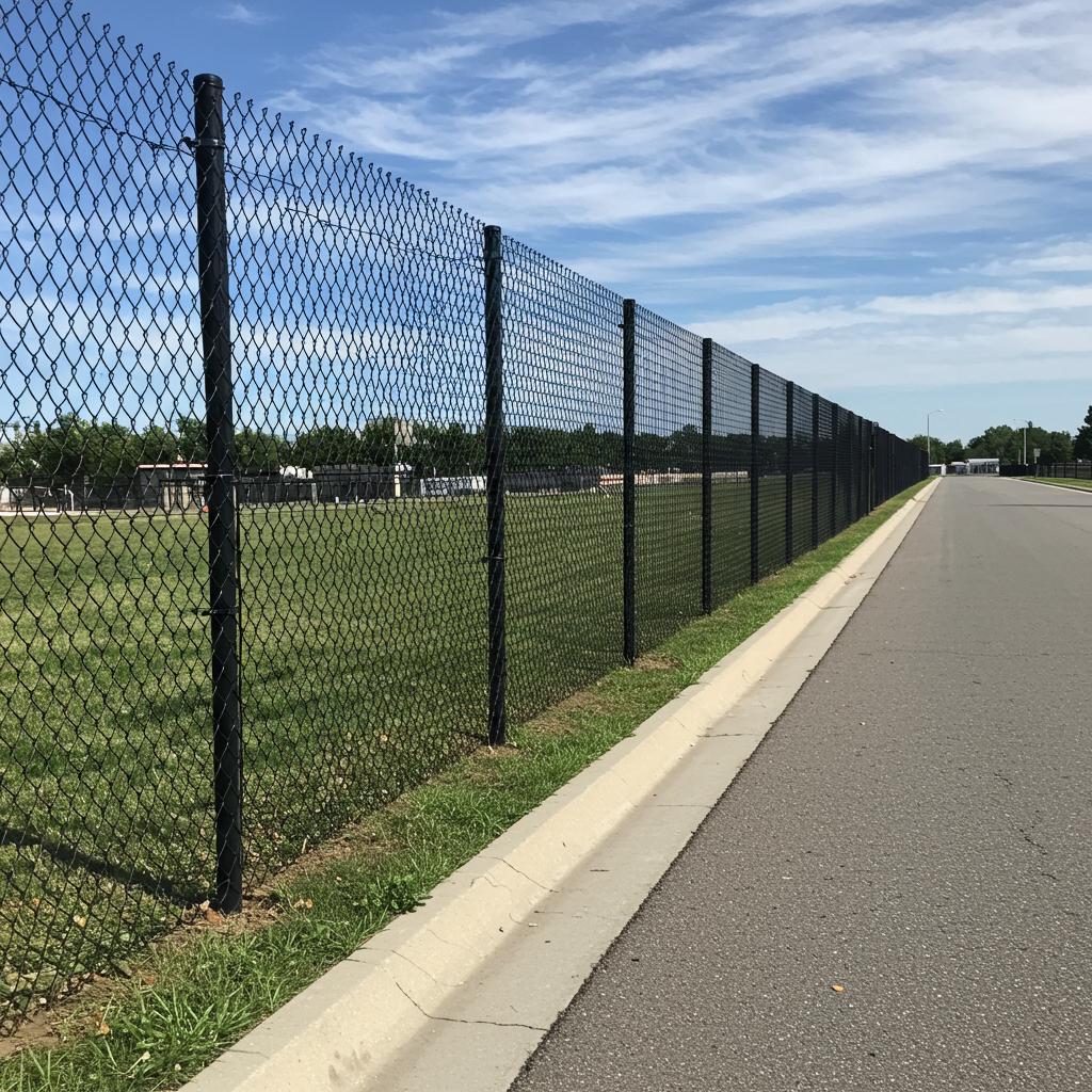 Various types of high-security fencing including chain link, welded wire mesh, and anti-climb options showcasing their unique structural characteristics